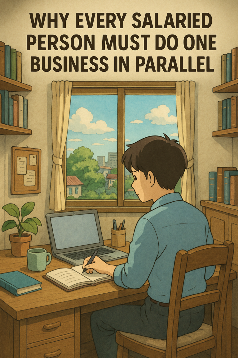 Why Every Salaried Person Must Do One Business in Parallel