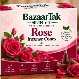 BazaarTak Rose Incense Cone